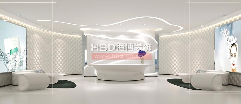 化妝品公司前臺設(shè)計(jì)